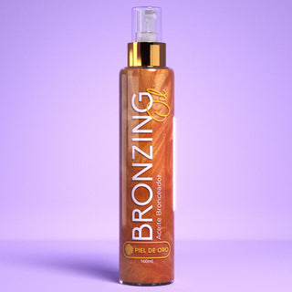 Aceite bronceador  <p> Bronceado en 15 min.